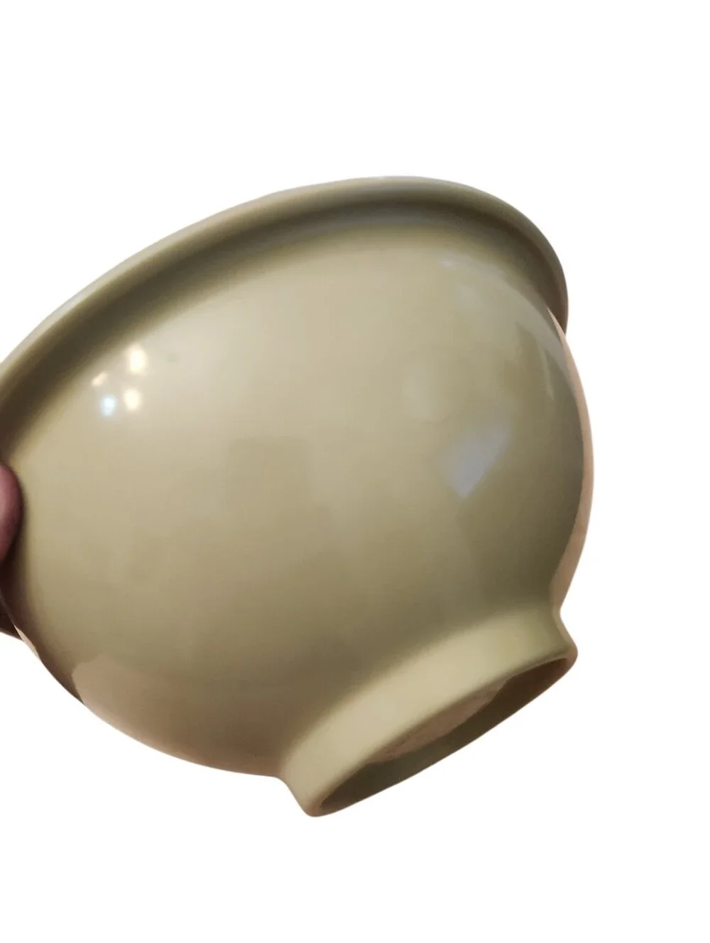 Vintage Texas Ware 111 Small Mixing Bowl Melamine Melmac Beige Solid